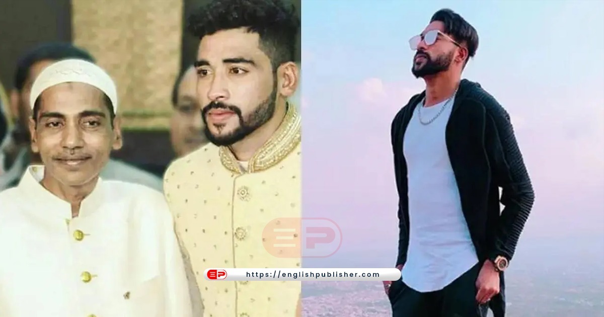 Mohammed Siraj with his Father